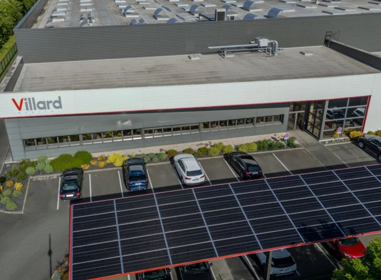 Villard’s car park canopy